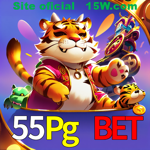 Imagem promocional da 55Pg Bet mostrando a plataforma e suas vantagens